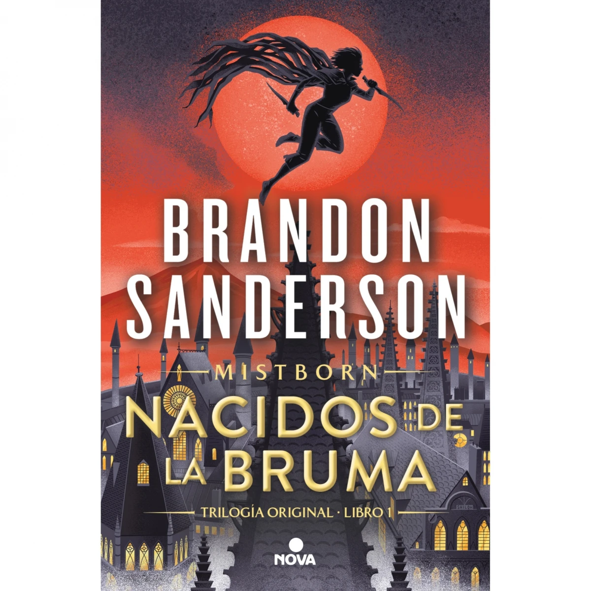 Libro Mistborn 1 Nacidos de la Bruma Brandon Sanderson 