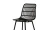 Silla Alaska - Patas de Metal Negro