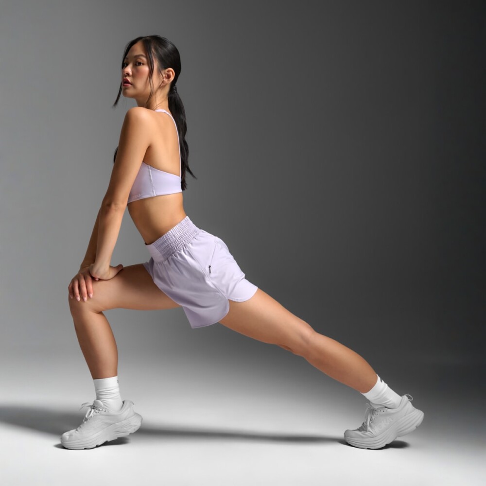 Short Training Aero Hi-Rise 4 Inch Short Mujer Virtual Violet/violet Reflective