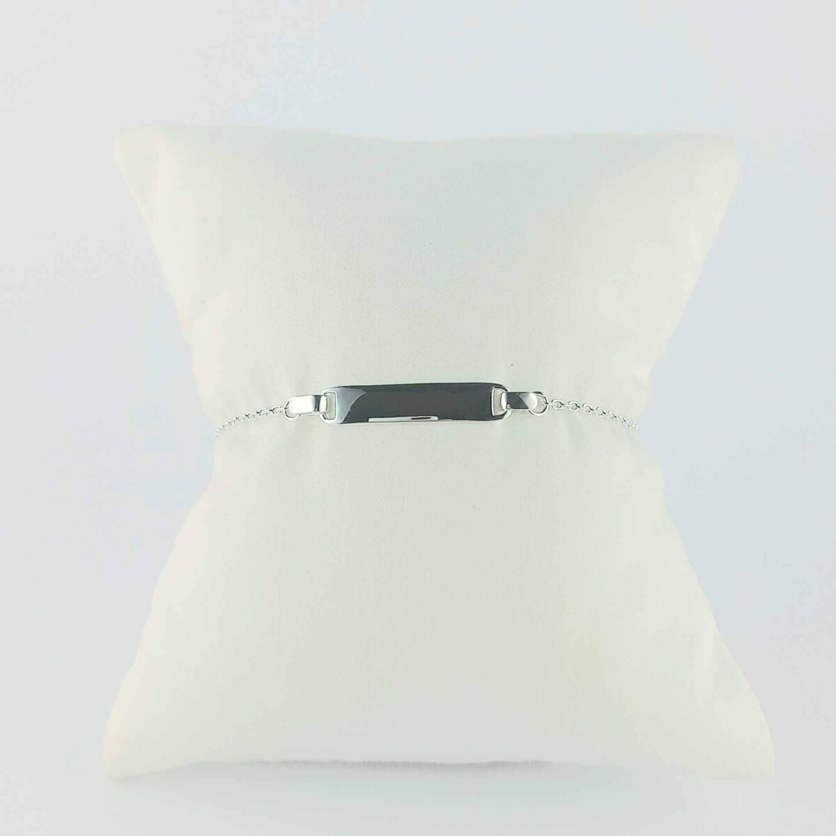 Pulsera de identidad en plata 925 para bebé. 