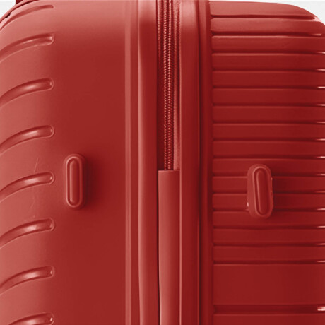 Set X3 Valijas De Viaje Rígidas 4 ruedas 20, 24 y 28 Rojo