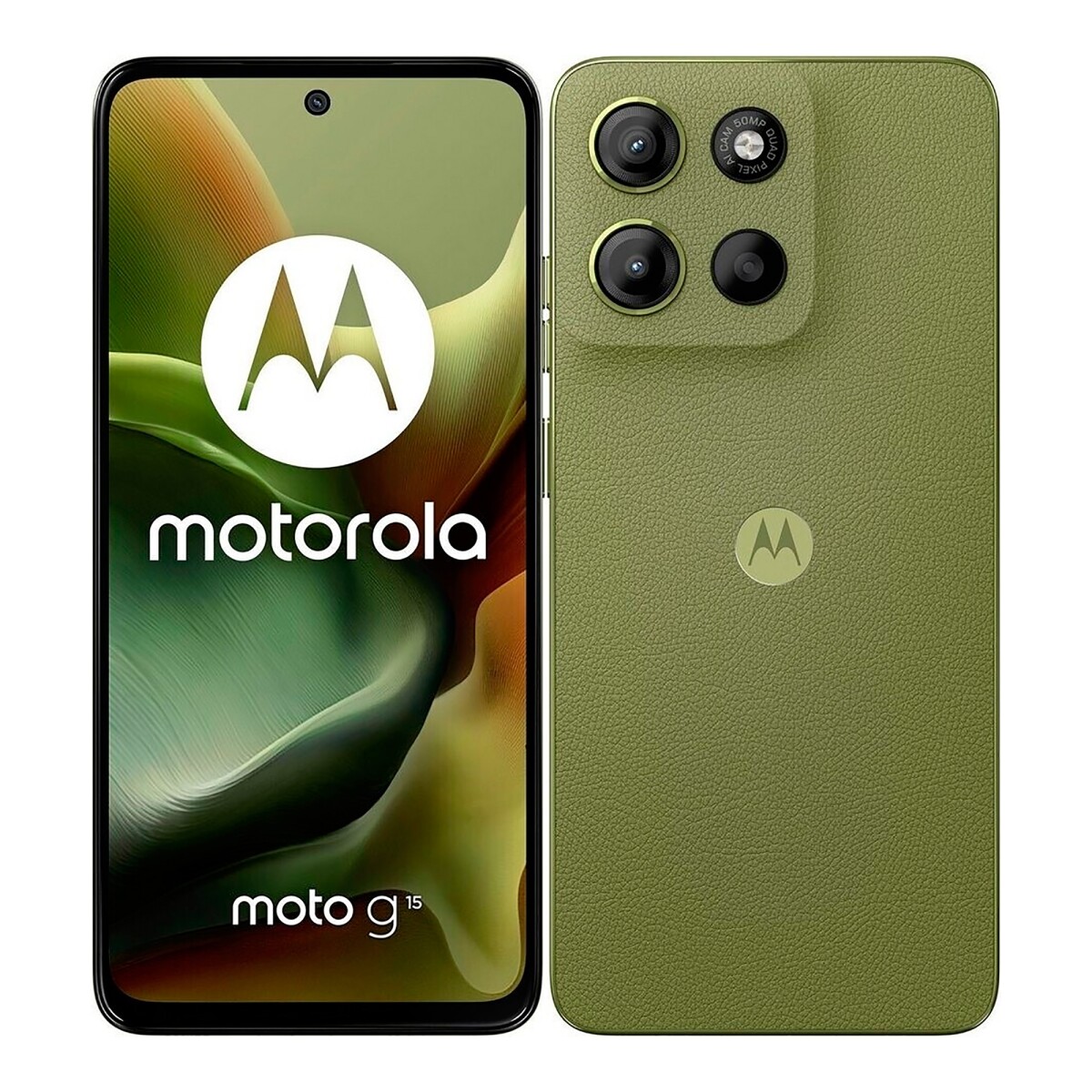 Motorola - Smartphone Moto G15 - IP54. 6,72'' Multitáctil Ips Lcd. Dualsim. 4G. 8 Core. Android 15. 