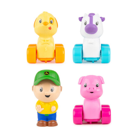 Tractor con vagones y sonido animales Tractor con vagones y sonido animales