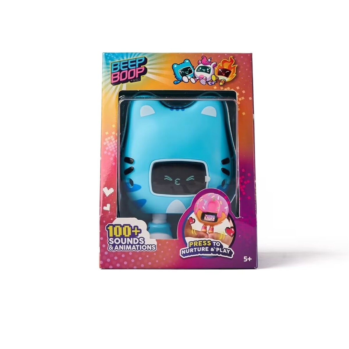 Beep Boop – Mascota Interactiva con Pantalla (Window Box) 