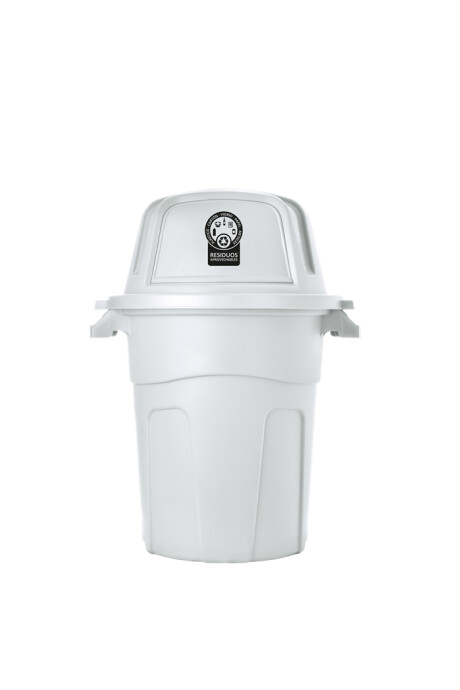 Basurero 100l Bco - Rimax Basurero 100l Bco - Rimax