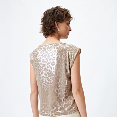 TOP HILTON Beige