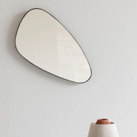 ESPEJO JUNA NEGRO - OVAL