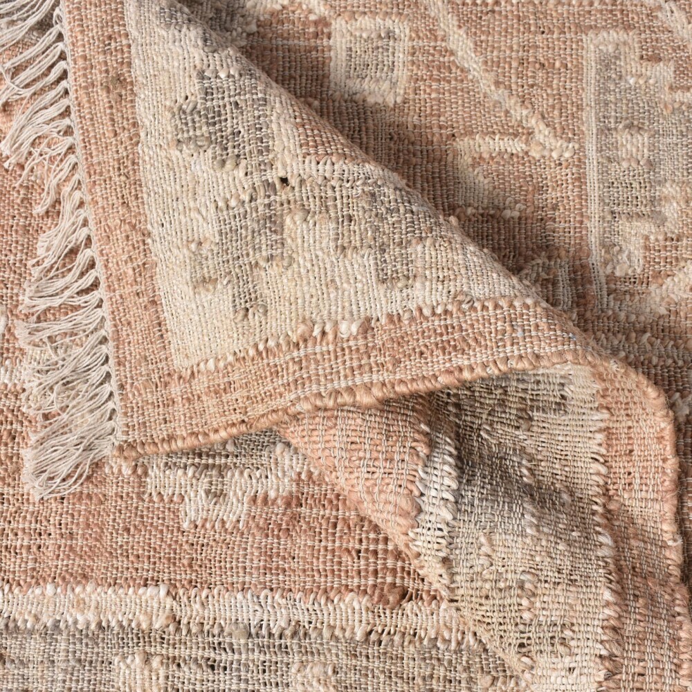 ALFOMBRA YUTE NATURAL-BEIGE THISE
