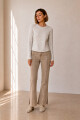 SWEATER U BOUTONE NATURAL