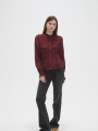 Camisa Olyvar Cereza Oscuro