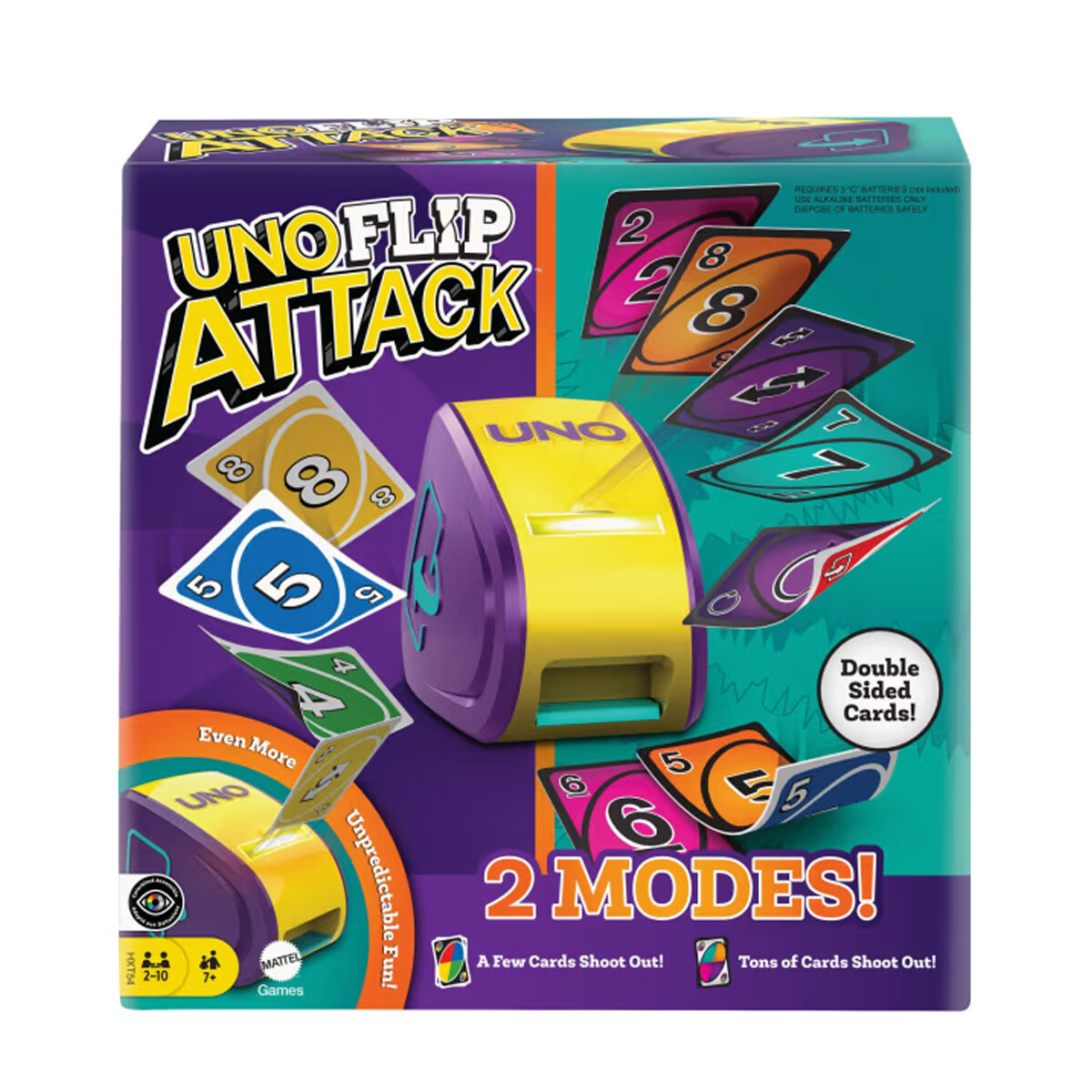 UNO Flip Attack Mattel 