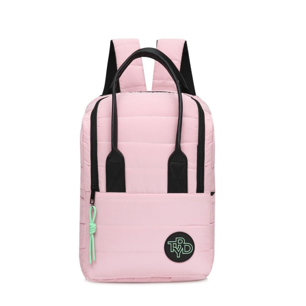 Mochila Trendy con Porta notebook y bolsillo de termo - Fucsia 