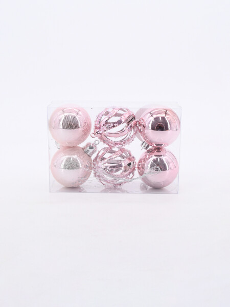 ESFERA x 6 ROSADO