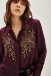 Camisa Gretel Shine Violeta