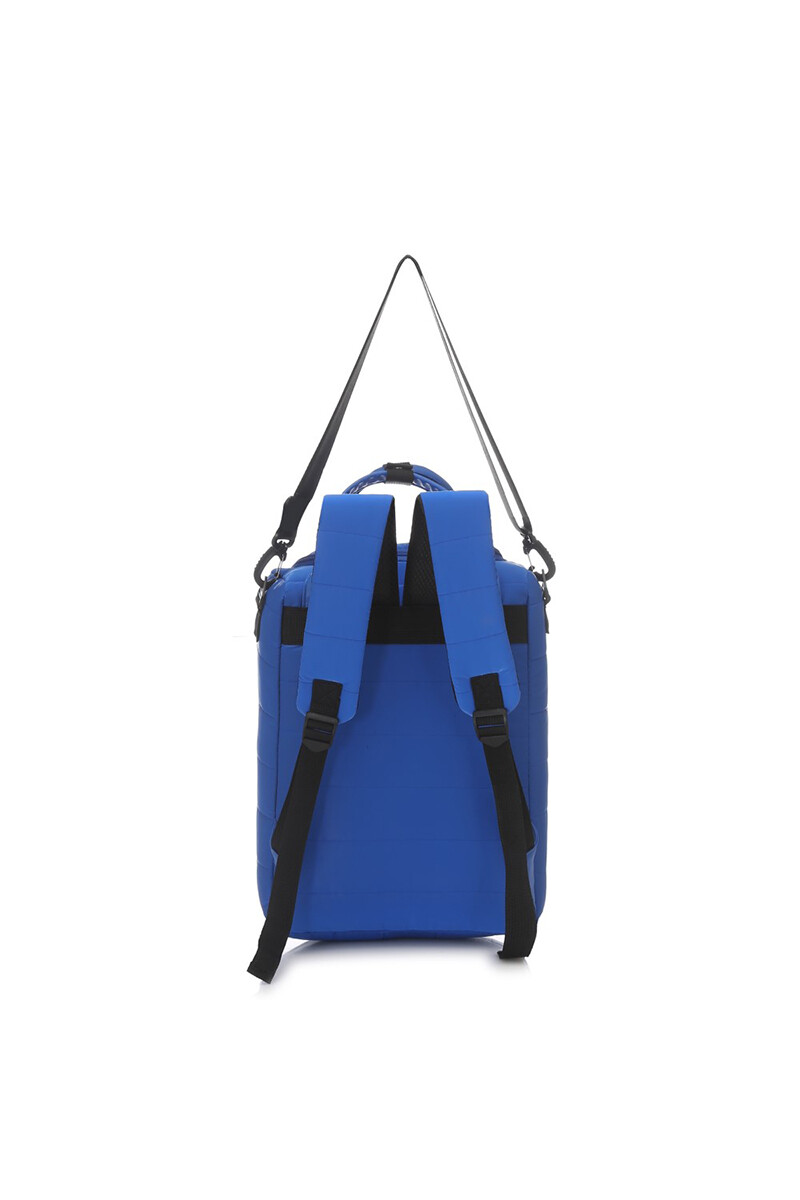 Mochila Matera Puffer Azul