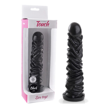 Consolador Twister Macizo Negro