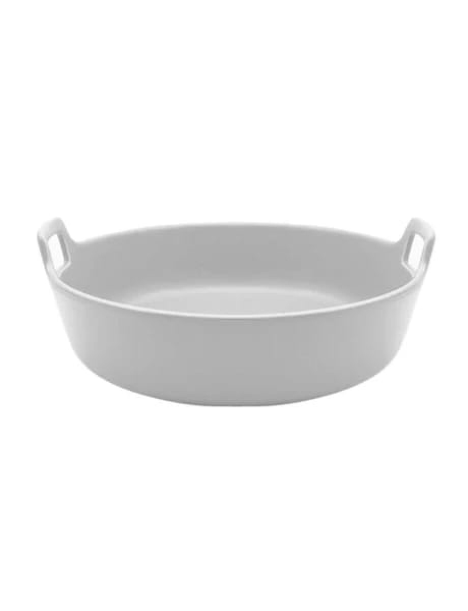 Bowl con Asas de Ceramica 30X29cm - Blanco 