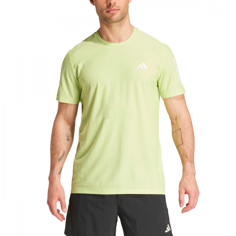 Camiseta Own The Run de Hombre Verde