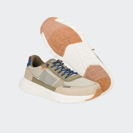 Championes Hey Dude Sirocco Alta Leisure Gris