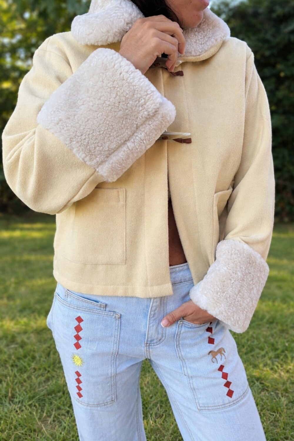 Campera New Jersey Base Cruda