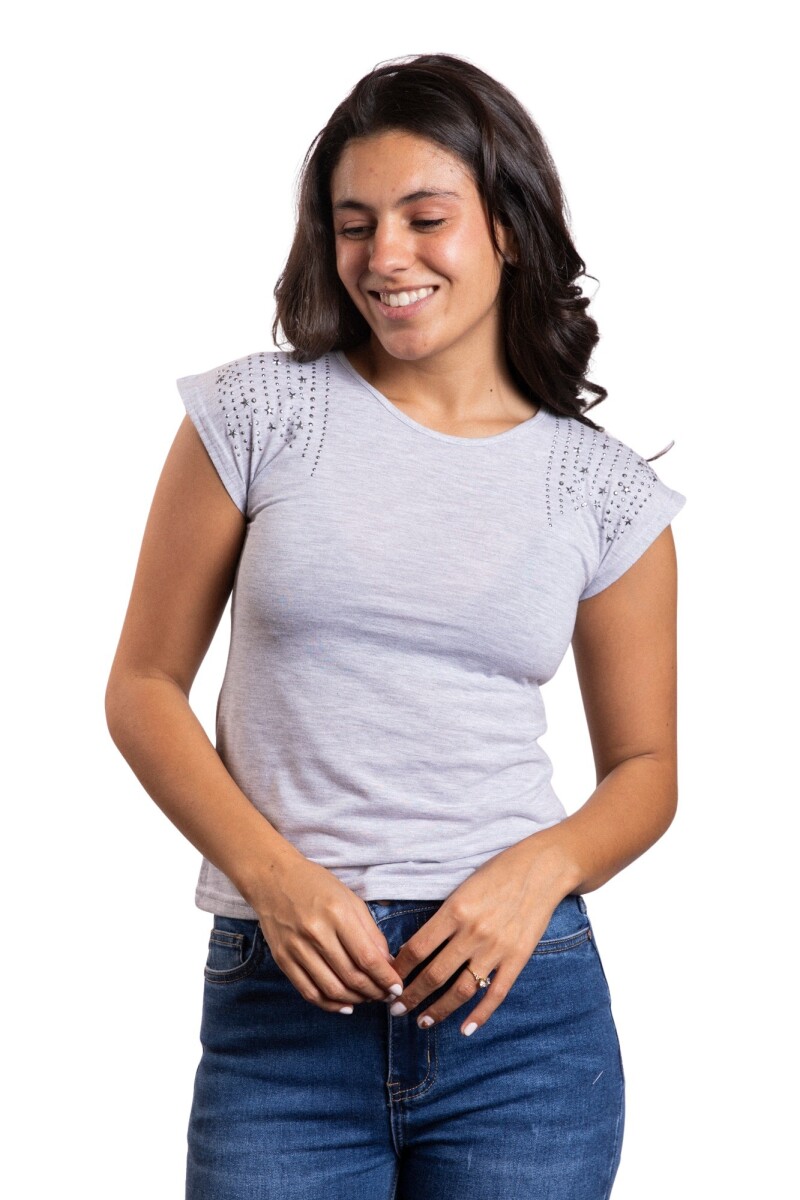 CHERRY REMERA - GREY 