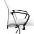 Silla De Escritorio Oficina Sillon Ejecutiva Ergonomica Tapizado Tela Mesh Con Cuero Sintetico Imback Color Blanco Silla De Escritorio Oficina Sillon Ejecutiva Ergonomica Tapizado Tela Mesh Con Cuero Sintetico Imback Color Blanco
