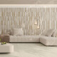 PORCELANATO PISO 61X61 ACETINADO BEIGE RECTIFICADO CUADRADO GAMAS DE BEIGE