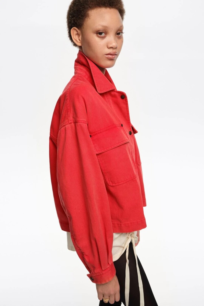 CHAQUETA Rojo