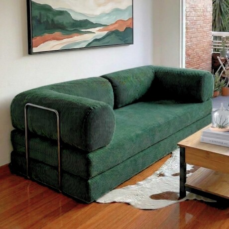 Sillón Cama 2 Cuerpos CloudNest Verde