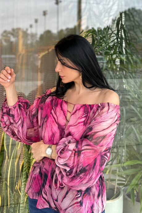 Blusa Zenda Estampado