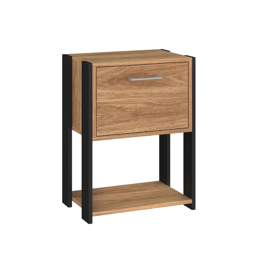 MESA DE LUZ NEGRO MIEL