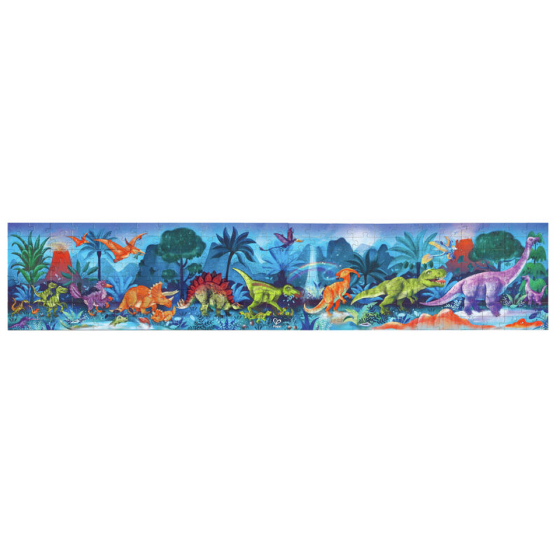 Puzzle Dinosaurio Glow 1.5 m 200 piezas Hape Puzzle Dinosaurio Glow 1.5 m 200 piezas Hape