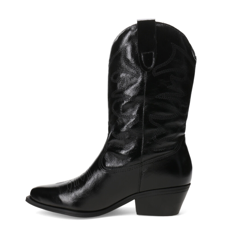 Botas de Mujer Bottero caña media tejana 347706 Negro