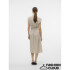 VMMYMILO SL CALF SHIRT DRESS WVN GA Silver Lining