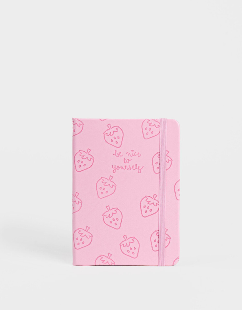 Cuaderno A6 Con Elástico "berry" 
