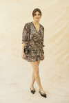 VESTIDO VALENTINA MINI UNIQUE LEOPARD VESTIDO VALENTINA MINI UNIQUE LEOPARD