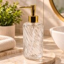 Dispensador de Jabon de Vidrio Diamond 450ml Dispensador de Jabon de Vidrio Diamond 450ml