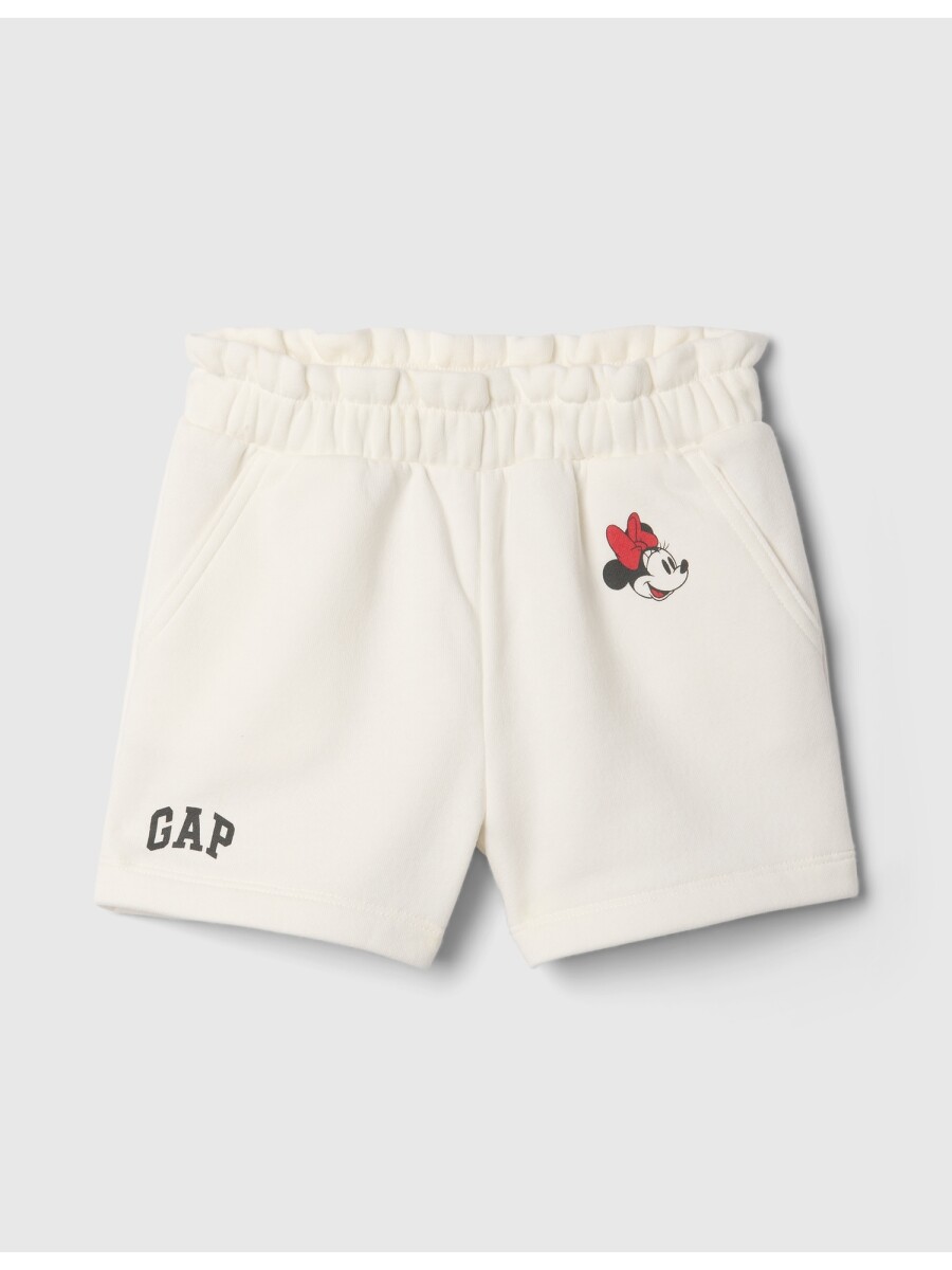 DIS 365 MINNIE FLC SHORT - NEW OFF WHITE 