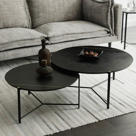 Mesa de centro ROCHE Negro - Small