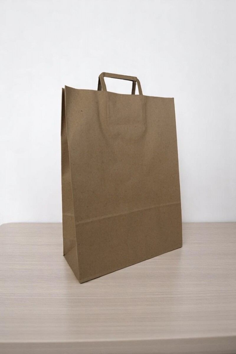 Bolsa lisa acuario 30x12x41 cm - MADERA 