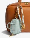 City Cartera City Con Llavero - Marron Suela