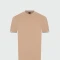 Hugo Boss - Remera de algodón con rayas características en los puños, THOMPSON Beige