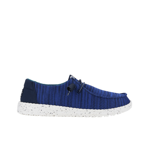 Calzado Hey Dude Wendy Sport Mesh Azul