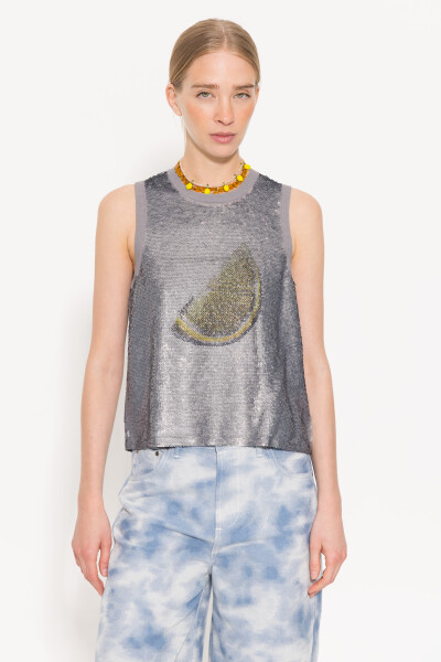 MUSCULOSA MEGHAN Plata