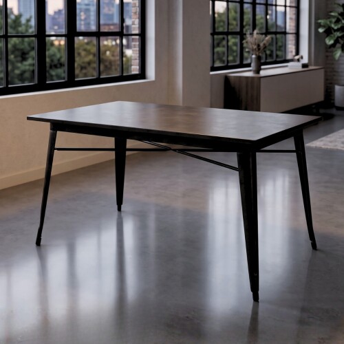 Mesa de comedor industrial 120 - Tolix Mesa de comedor industrial 120 - Tolix