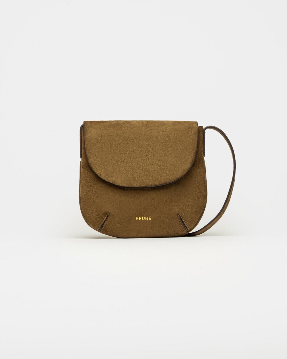 Mini Bag Mod en efecto gamuza Verde