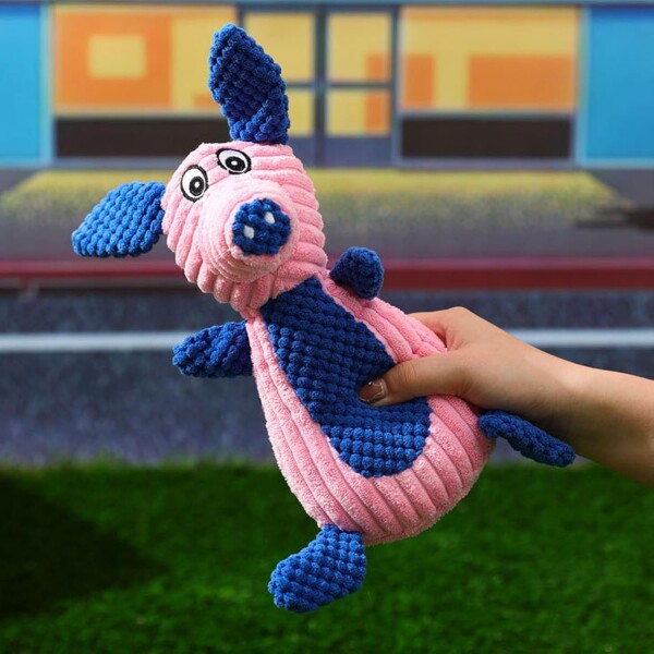 Juguete Peluche Perro Mascota Masticable Felpa Para Ansiedad Color Variante Puerco