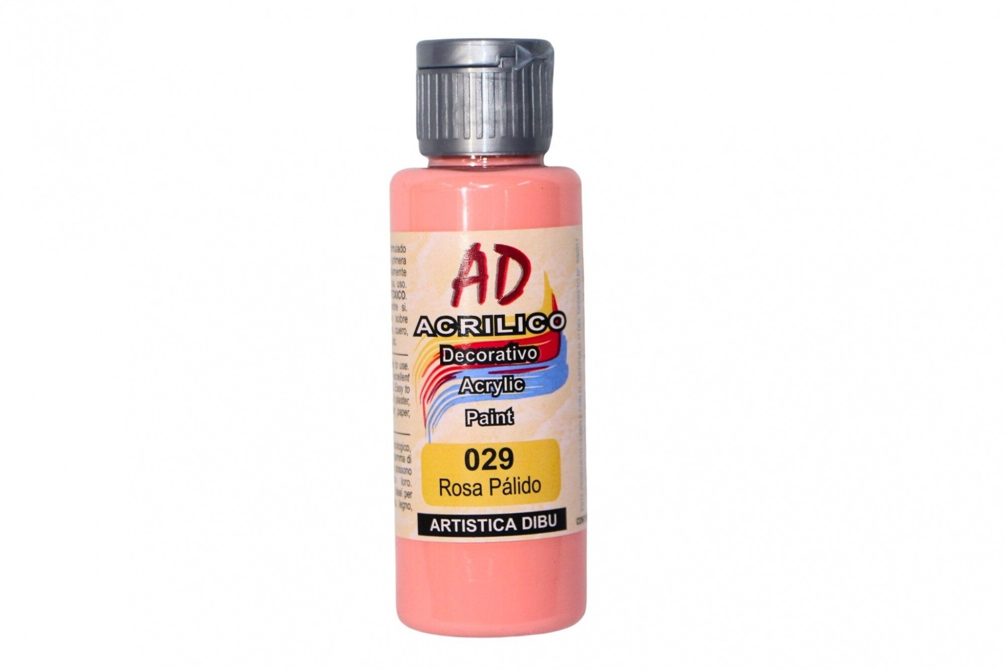 PINTURA ACRILICA ARTISTICA DIBU 60 ML. DIFERENTES COLORES - COLOR ROSA ...