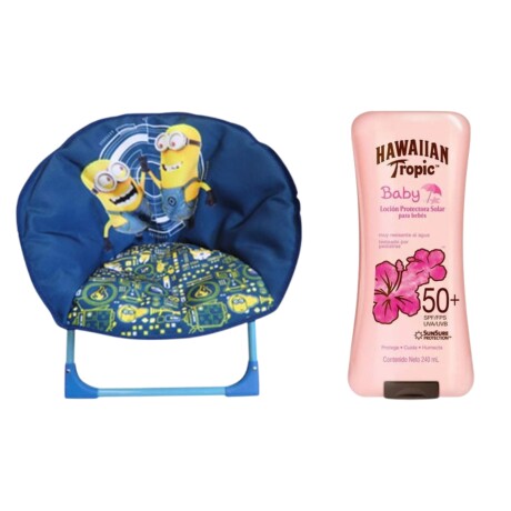 Combo Playa Sillita Playera Bebé + Protector Solar UV Combo Playa Sillita Playera Bebé + Protector Solar UV