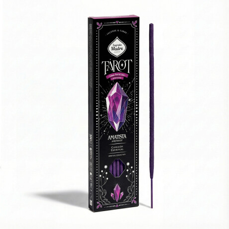 INCIENSO LINEA TAROT GEMAS Amatista - Violeta/lavanda